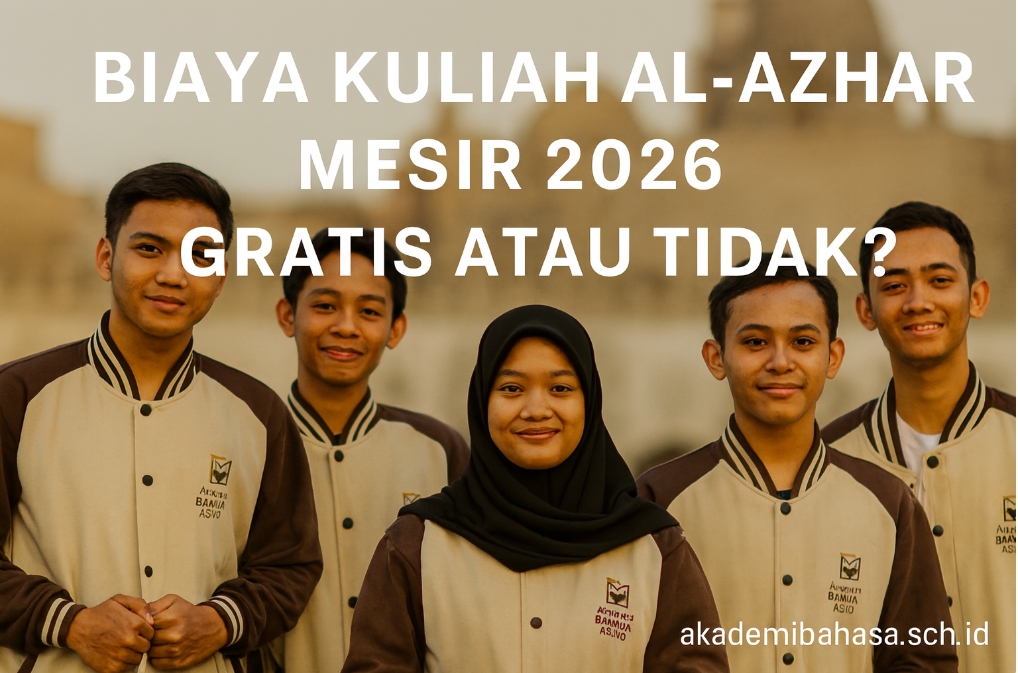 Biaya Kuliah Al Azhar Mesir 2026 Gratis Di Akademi Bahasa Asing
