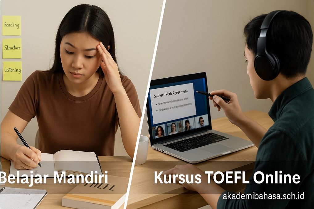 Kursus Toefl Online Vs Belajar Mandiri Mana Lebih Efektif