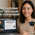 Manfaat Sertifikat Kursus Toefl Online Untuk Studi Karier Dari Akademi Bahasa Asing