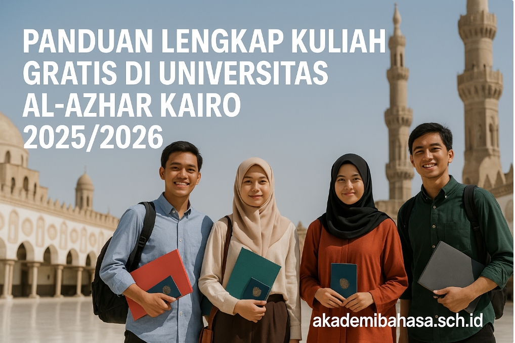 Panduan Kuliah Gratis Al Azhar Kairo 2025 2026 Lewat Akademi Bahasa Asing