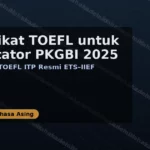 Sertifikat Toefl Untuk Fasilitator Pkgbi 2025 Cefr B2 543 Itp Akademi Bahasa Asing