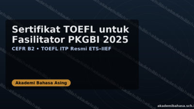 Sertifikat Toefl Untuk Fasilitator Pkgbi 2025 Cefr B2 543 Itp Akademi Bahasa Asing