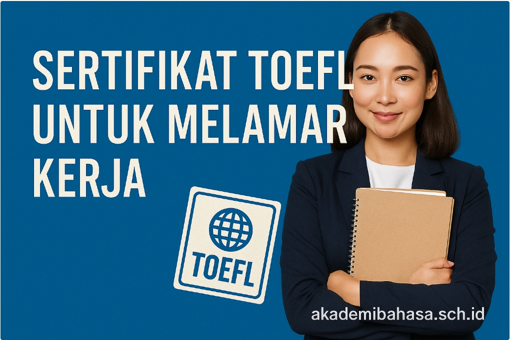 Sertifikat Toefl Untuk Melamar Kerja Bersama Akademi Bahasa Asing