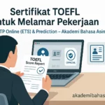 Sertifikat Toefl Untuk Melamar Pekerjaan Diselenggarakan Oleh Akademi Bahasa Asing 3 Sep 2025 11 05 15