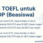 Tes Toefl Untuk Lpdp