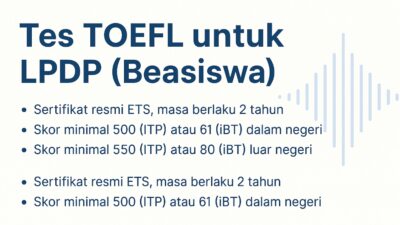 Tes Toefl Untuk Lpdp
