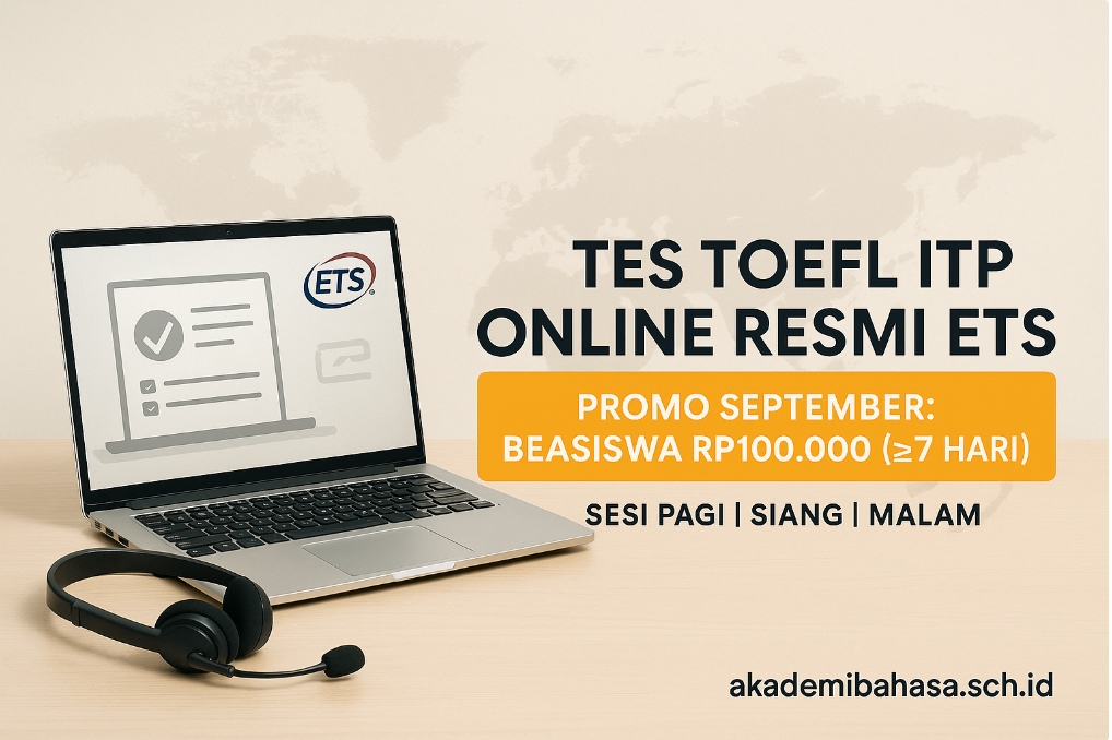 Ujian Toefl Itp Online Resmi Ets Murah Dijamin 100 Resmi