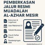 Pemberkasan Jalur Resmi Muadalah Al Azhar Mesir