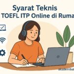 Syarat Teknis Tes Toefl Itp Online Dari Rumah