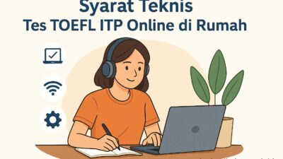 Syarat Teknis Tes Toefl Itp Online Dari Rumah
