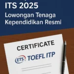 Syarat Toefl Its 2025