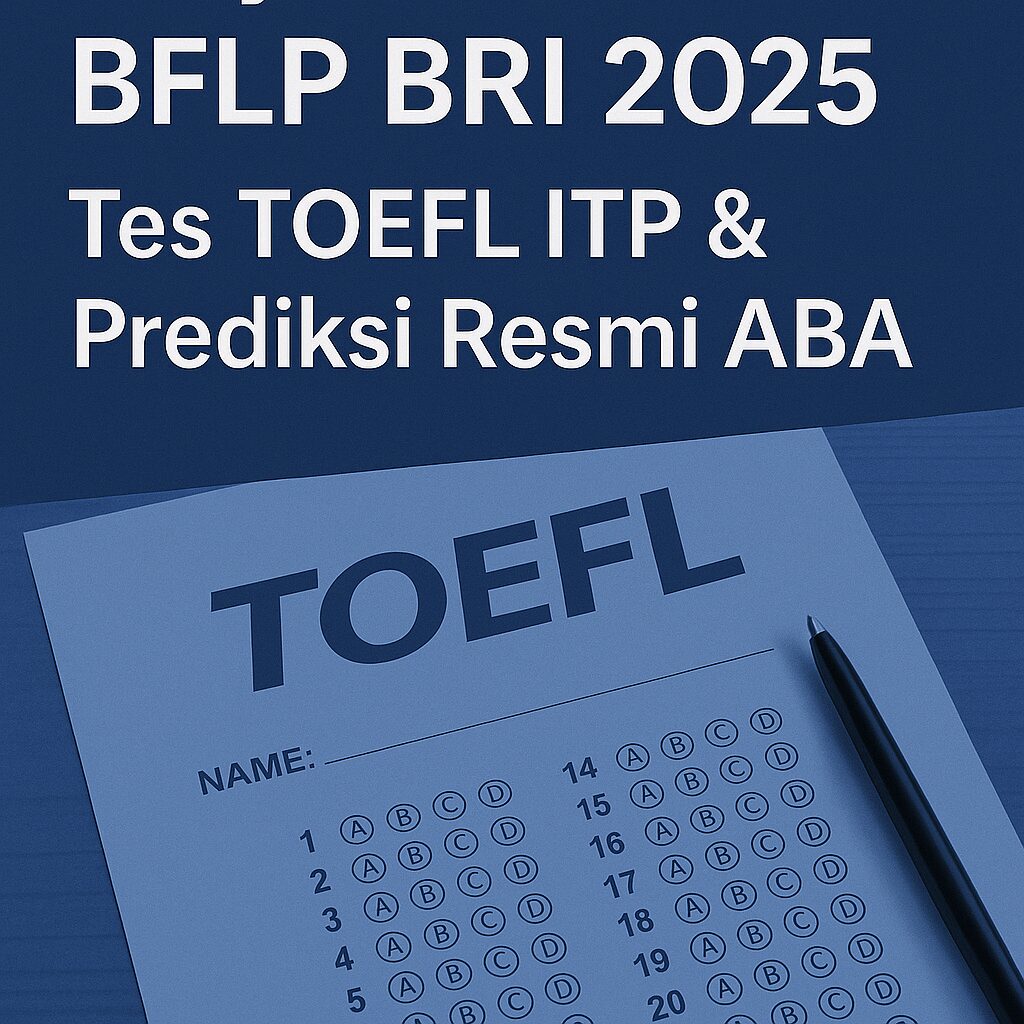 Syarat Toefl Untuk Brilian Future Leader Program Bflp 2025