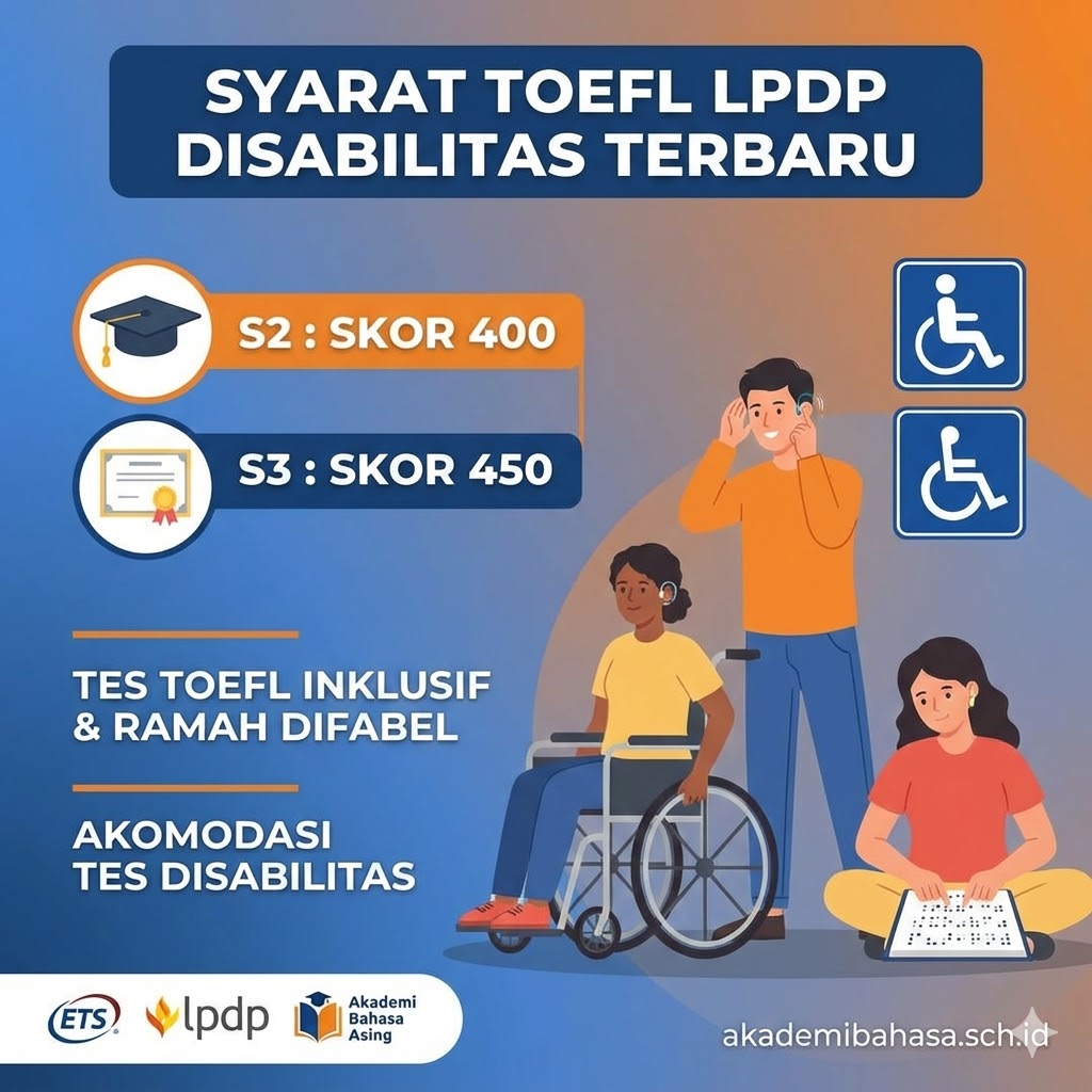 Aksesibilitas Tes Toefl Itp Untuk Pelamar Lpdp Penyandang Disabilitas
