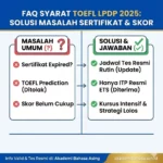 Faq Syarat Toefl Lpdp 2025 Solusi Masalah Sertifikat Skor