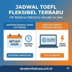 Jadwal Toefl Itp Prediksi Fleksibel Terbaru