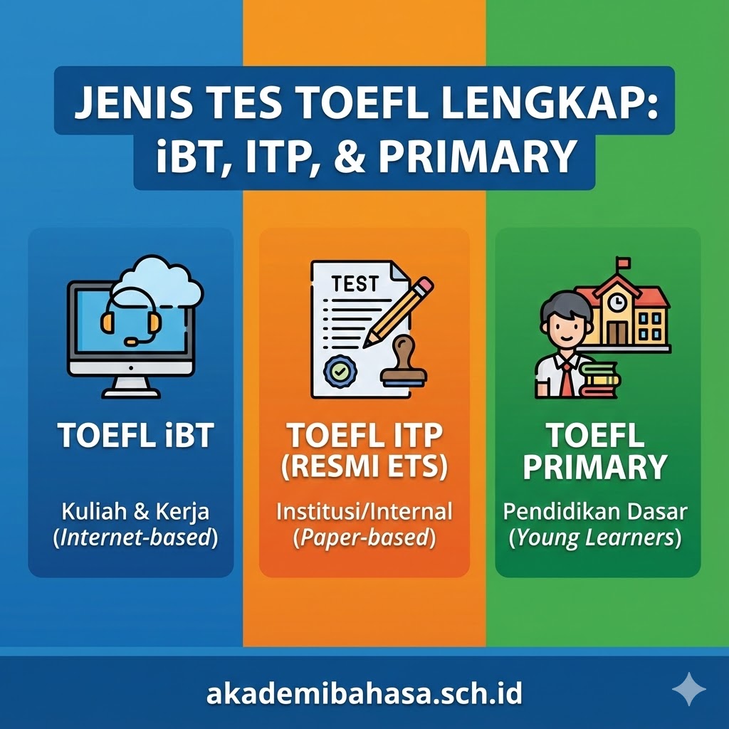 Jenis Tes Toefl Lengkap