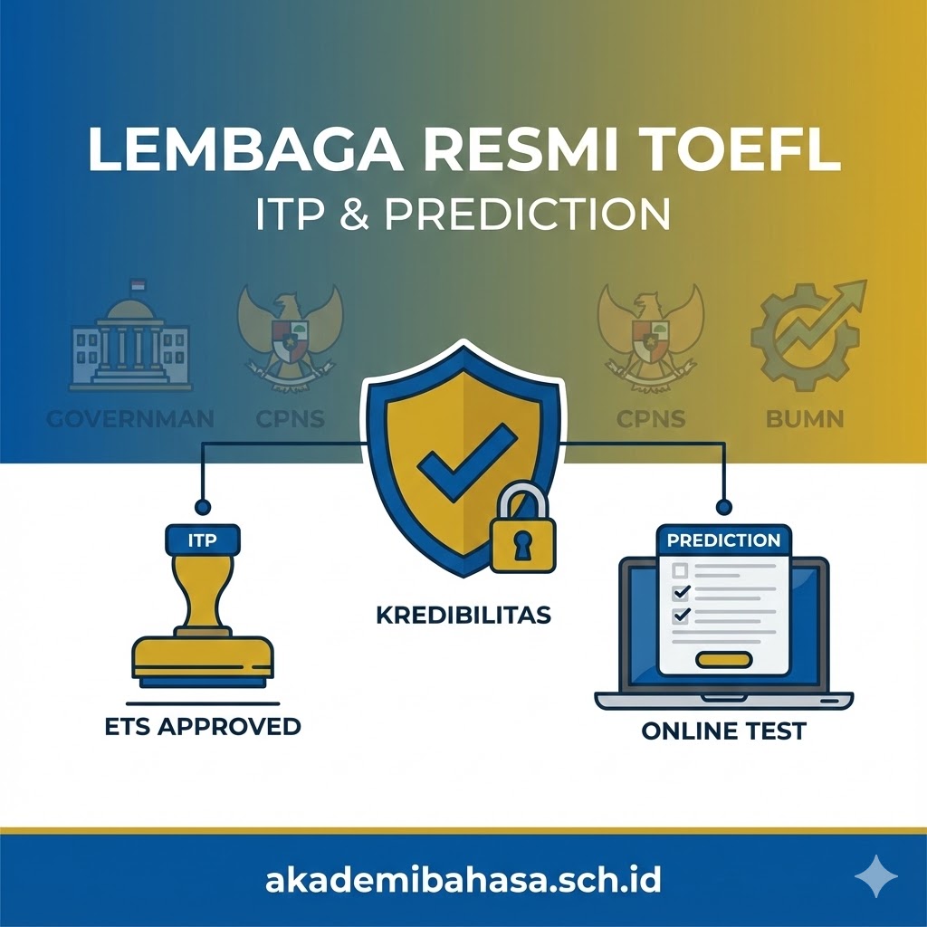 Lembaga Resmi Toefl Itp Prediction Akademi Bahasa Asing Untuk Cpns Bumn