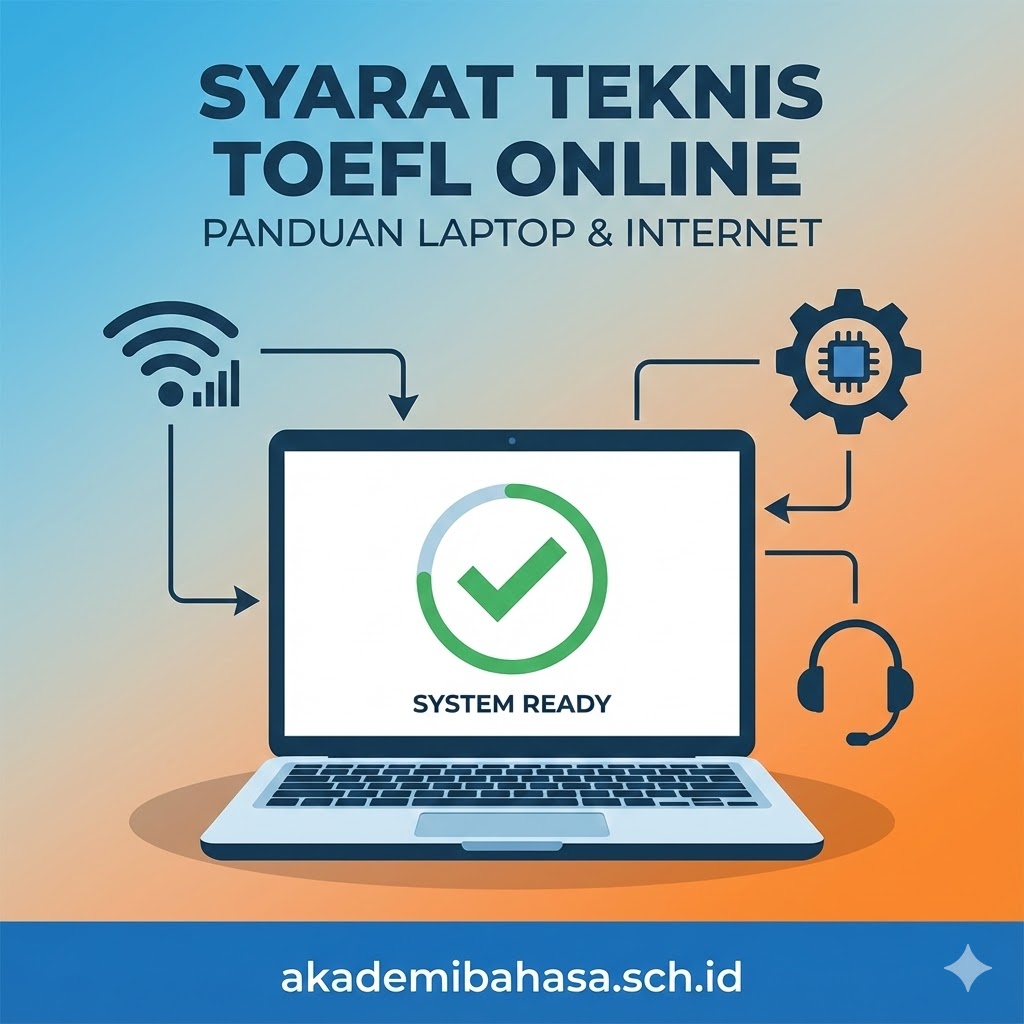 Syarat Laptop Internet Toefl Itp Online