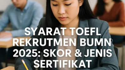 Syarat Toefl Rekrutmen Bumn 2025