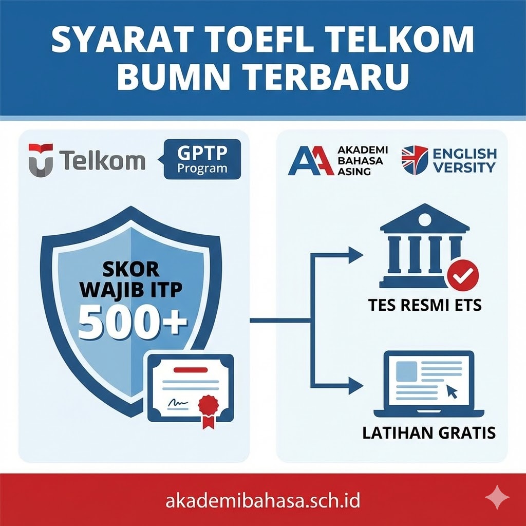 Syarat Toefl Telkom Bumn Terbaru