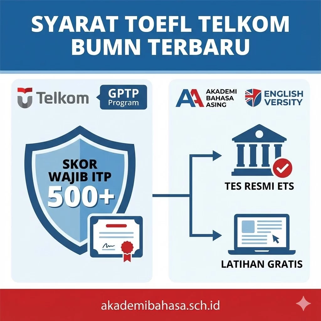 Syarat Toefl Telkom Bumn Terbaru