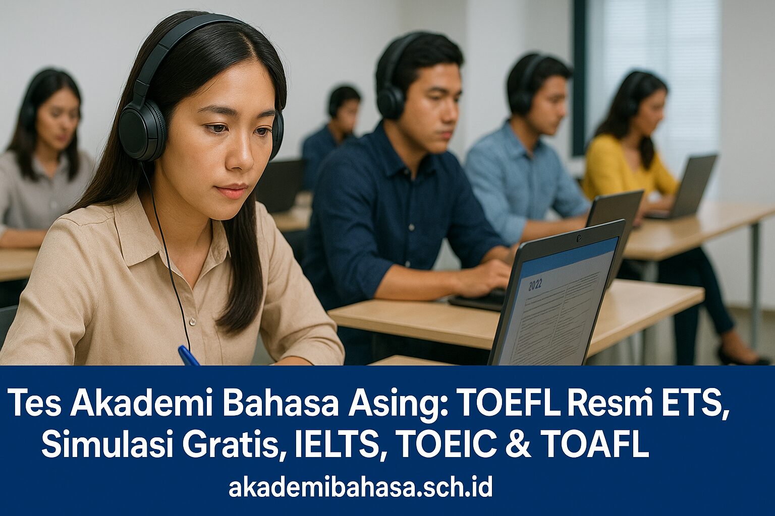 Tes Akademi Bahasa Asing Toefl Ielts Toeic Dan Toafl
