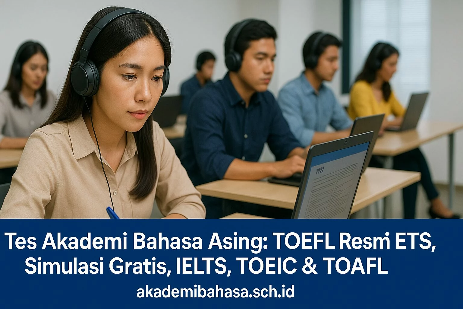 Tes Akademi Bahasa Asing Toefl Ielts Toeic Dan Toafl