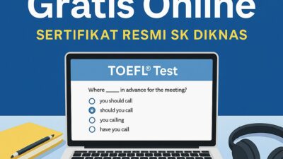 Tes Kemampuan Bahasa Inggris Toefl Di Akademi Bahasa Asing