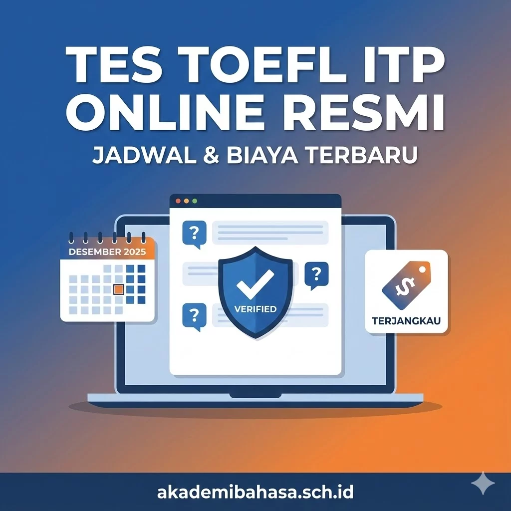 Tes Toefl Itp Online Resmi Ets Beserta Informasi Jadwal Dan Biaya Terbaru Di Akademi Bahasa Asing