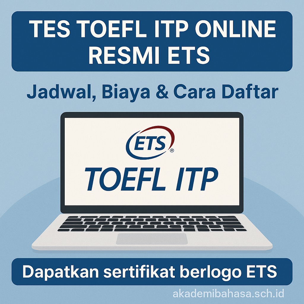 Tes Toefl Itp Online Resmi Ets