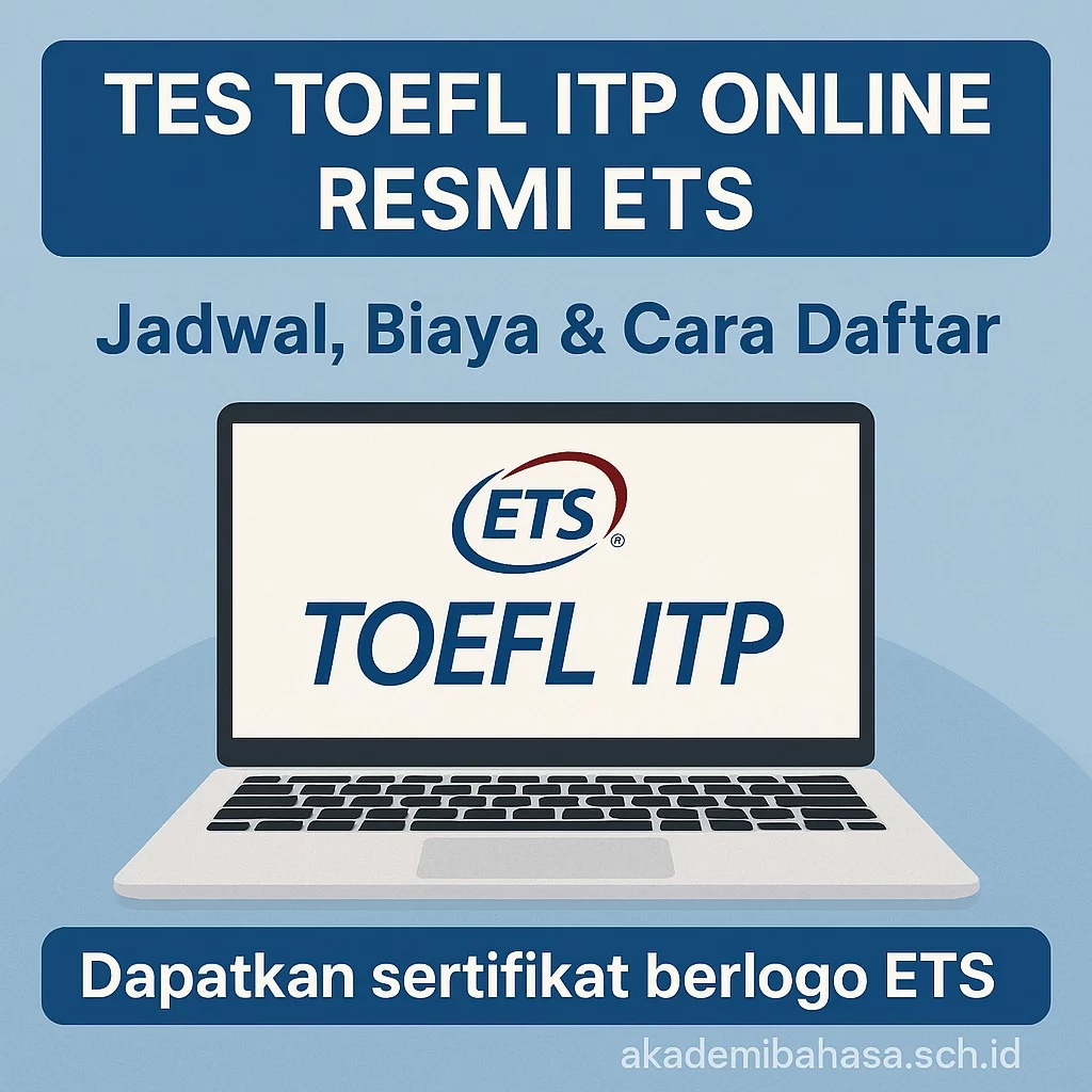 Tes Toefl Itp Online Resmi Ets