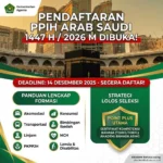Pendaftaran Ppih Arab Saudi 1447 H 2026 M