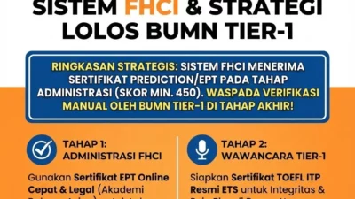 Syarat Toefl Rekrutmen Bersama Bumn