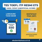 Tes Toefl Itp Langsung Jadi Resmi Ets