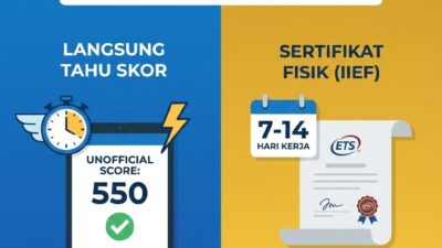 Tes Toefl Itp Langsung Jadi Resmi Ets