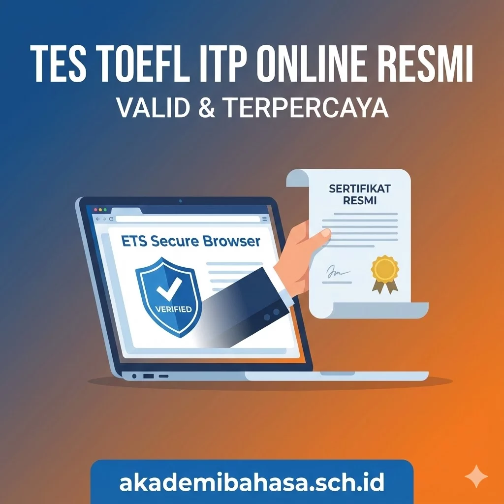 Tes Toefl Itp Online Bersertifikat Resmi Ets