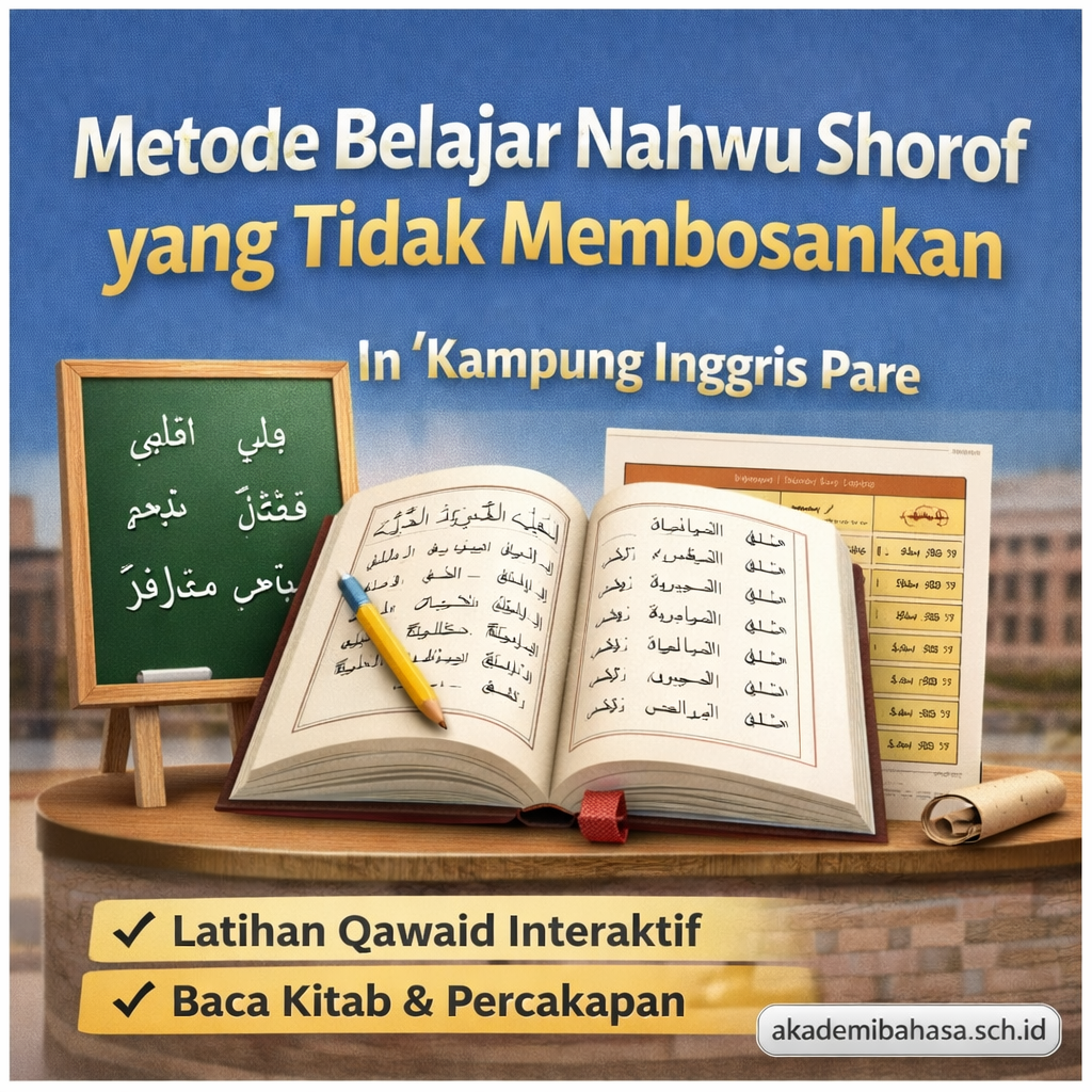 Metode Belajar Nahwu Shorof Menyenangkan